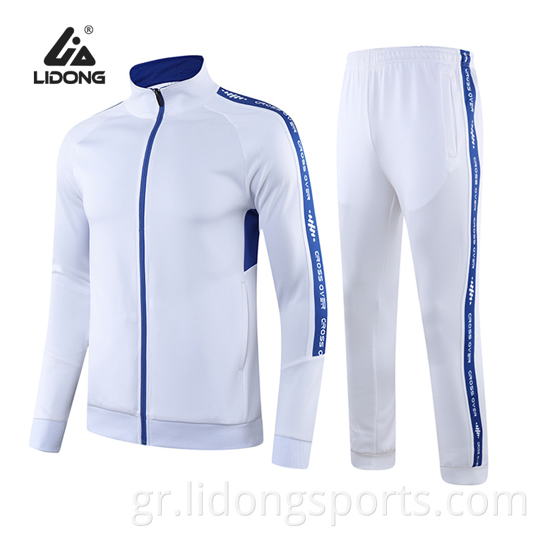 Fashion Athletic Running Wear Wear Wear Wear Custom Tracksuits για τους άνδρες